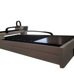 πλάκα / σωλήνα μεταλλικών ινών λέιζερ κοπής μηχανή ενιαίο τραπέζι εργασίας