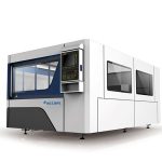 γαλβανισμένο φύλλο λέιζερ κοπής μηχανή-μοναδικό καπνό εξαντλητικό σύστημα