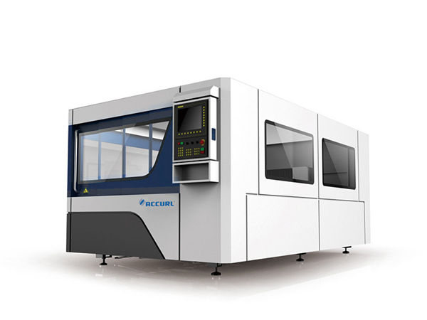 γαλβανισμένο φύλλο λέιζερ κοπής μηχανή-μοναδικό καπνό εξαντλητικό σύστημα